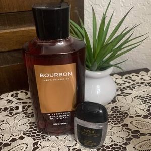 BBW Bourbon 3 in 1 Bodywash & Noir Pocketbac